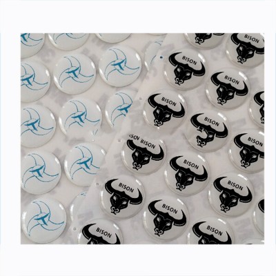 Custom 3D Epoxy Resin Dome Label Stickers With 3M Adhesive