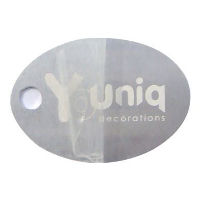 OEM Metal Etching Aluminum Logo Plate Aluminum Nameplate For Industrial